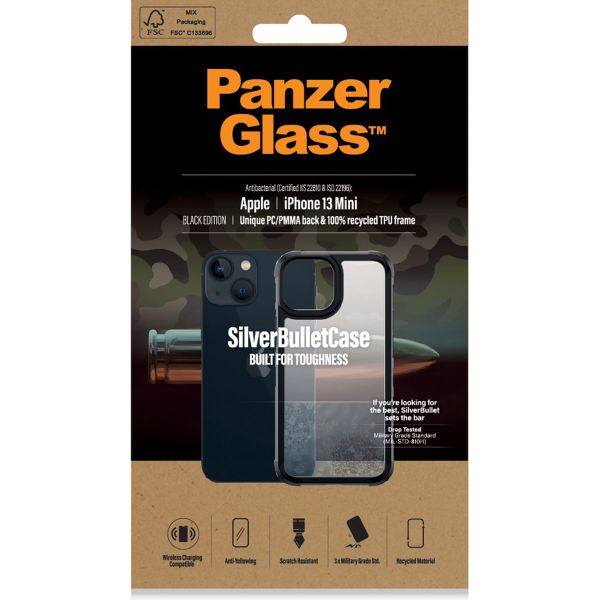 PanzerGlass SilverBullet ClearCase iPhone 13 Mini - Noir