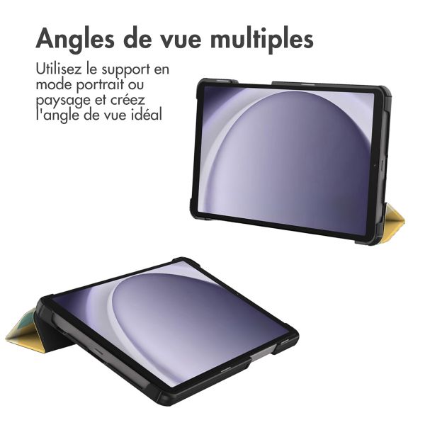imoshion Coque tablette Design Trifold Samsung Galaxy Tab A11 / A9 8.7 pouces - Citrus Dream