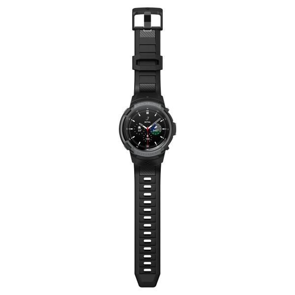 Spigen Rugged Armor™ Pro Case  Samsung Galaxy Watch 4 - 46 mm - Charcoal Gray