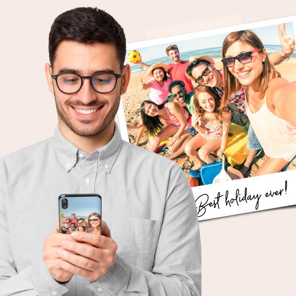 Concevez votre propre coque en gel Apple iPhone Xr - Transparent