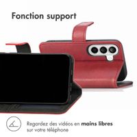 imoshion Étui de télephone portefeuille de luxe Samsung Galaxy A27 (5G) - Bordeaux