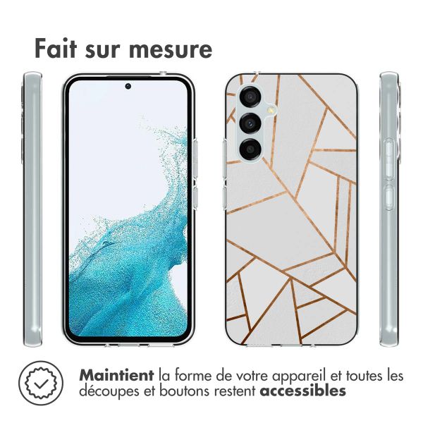 imoshion Coque Design Samsung Galaxy A54 (5G) - White Graphic