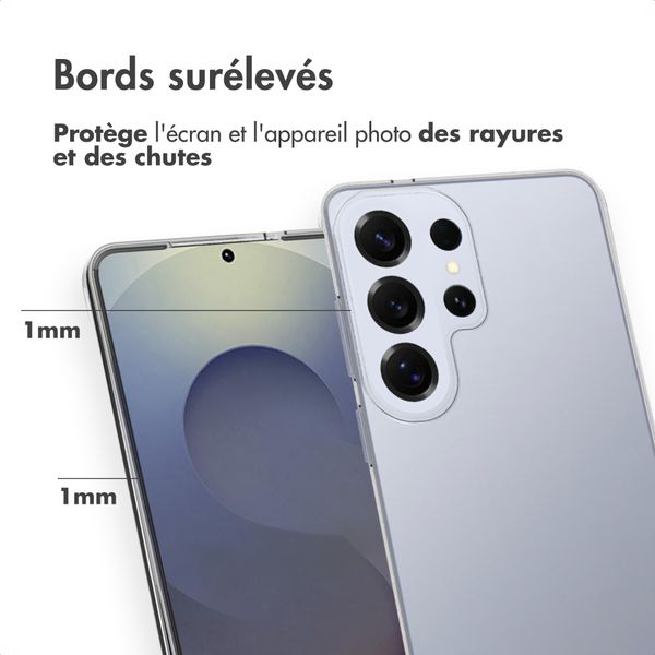 Accezz Coque Clear Samsung Galaxy S26 Ultra - Transparent