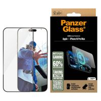 PanzerGlass Protection d'écran EyeUltra-Wide Fit Anti avec applicateur iPhone 16 Pro Max