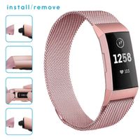 imoshion Milanais Watch bracelet Fitbit Charge 3 / 4 - Rose