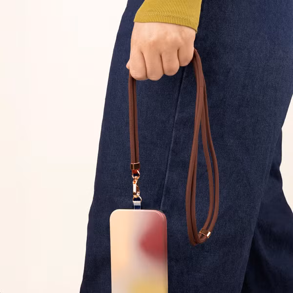 Selencia Cordon de téléphone universel - Terracotta