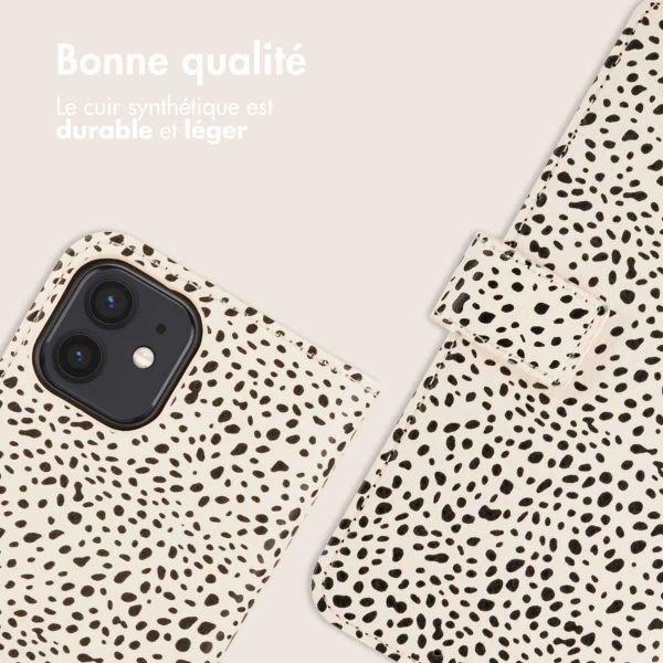 imoshion Étui de téléphone portefeuille Design Apple iPhone 11 - Desert Dots