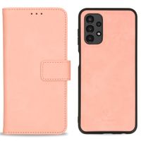 imoshion Etui de téléphone de type portefeuille de luxe 2-en-1 amovible Samsung Galaxy A13 (4G) - Rose