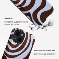 Selencia Coque arrière Vivid Apple iPhone 13 - Dream Swirl Chocolate