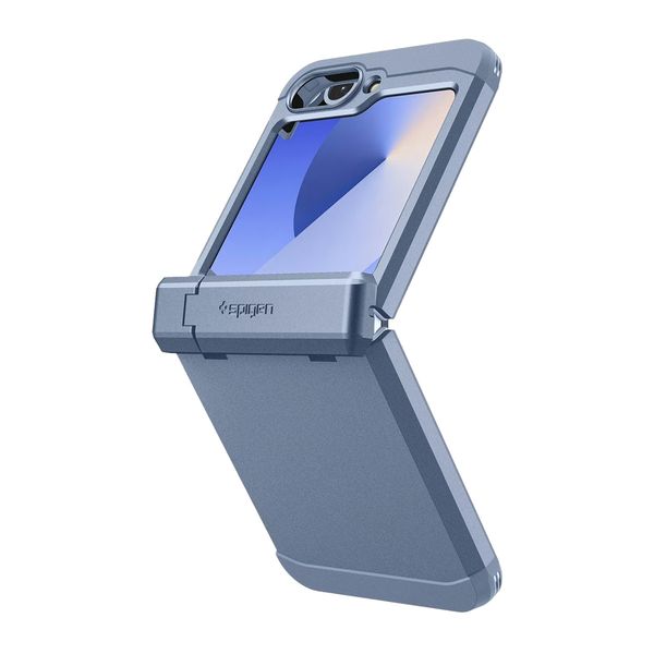 Spigen Coque Tough Armor Pro Samsung Galaxy Z Flip 6 / Flip 7 FE - Sierra Blue