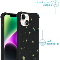 imoshion Coque Design avec cordon iPhone 14 - Stars Gold