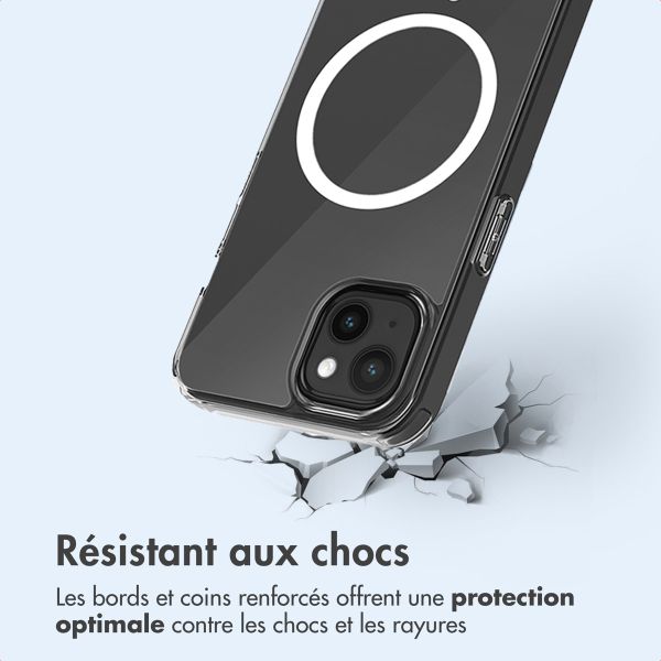 imoshion Coque arrière de protection avec MagSafe Apple iPhone 14 Plus - Transparent