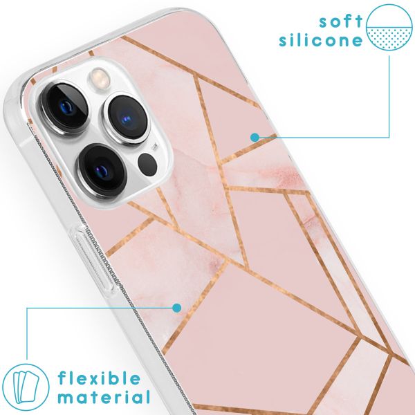 imoshion Coque Design Apple iPhone 13 Pro Max - Pink Graphic