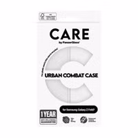 CARE by PanzerGlass Coque Urban Combat Samsung Galaxy Z Fold 7 - Transparent