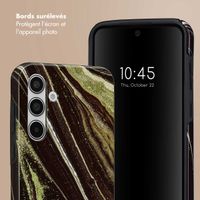 Selencia Coque arrière Vivid Samsung Galaxy A55 - Chic Marble