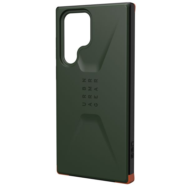 UAG Coque Civilian Samsung Galaxy S22 Ultra - Olive