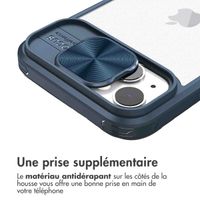imoshion Coque arrière Camslider Apple iPhone 13 - Bleu foncé