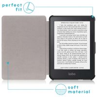 imoshion Slim Soft Sleepcover Kobo Clara 2E / Tolino Shine 4 - Bleu clair