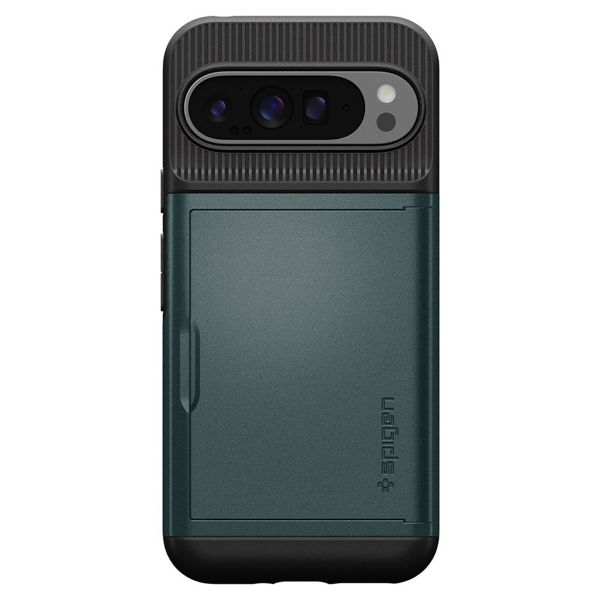 Spigen Coque Slim Armor CS Google Pixel 9 Pro XL - Abyss Green