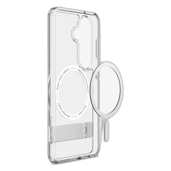 Spigen Coque Ultra Hybrid S MagSafe Samsung Galaxy S26 Plus - Clear / White
