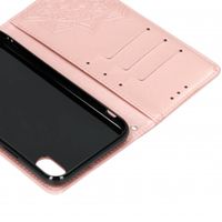 Etui de téléphone portefeuille Mandala iPhone Xr