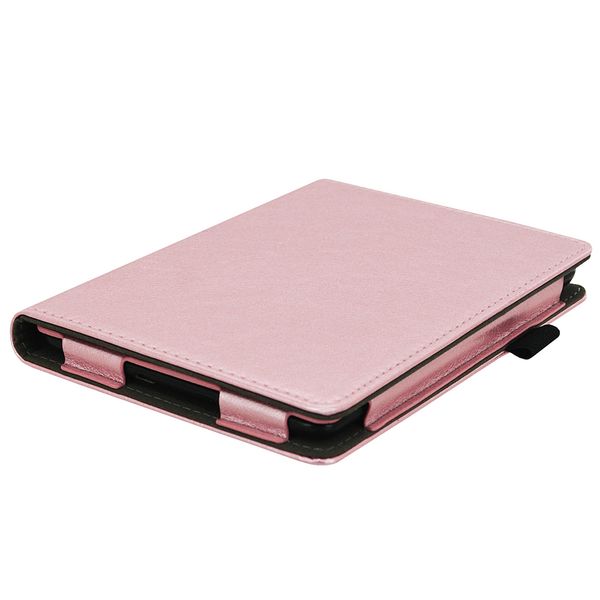 imoshion Étui de liseuse en cuir végan Amazon Kindle 10 - Rose