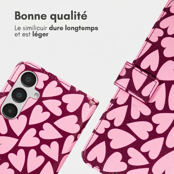 imoshion Étui de télephone portefeuille Design Samsung Galaxy A16 - Hearty Blush