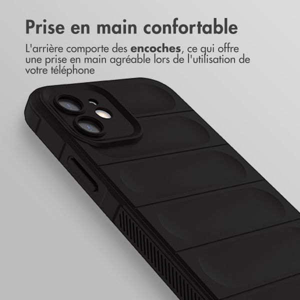 imoshion EasyGrip Backcover Apple iPhone 12 - Noir