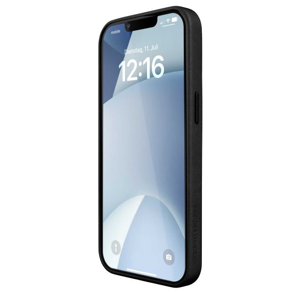 Woodcessories Coque Bio Leather MagSafe Apple iPhone 15 - Noir