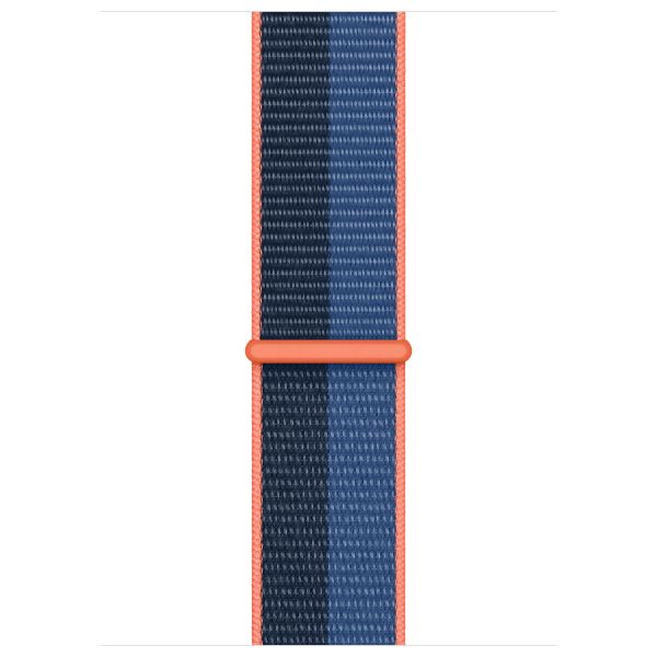 Apple Bracelet Sport Loop Apple Watch Series 1 t/m 11 / SE / Ultra (44/45/46/49 mm) - Blue Jay/Abyss Blue