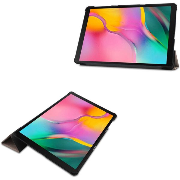 imoshion Coque tablette Trifold Galaxy Tab A 10.1 (2019) - Dorée