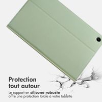 Accezz Coque tablette Classic Samsung Galaxy Tab A9 Plus - Vert