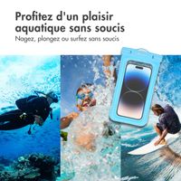 imoshion Pochette étanche universelle - Étui étanche pour téléphone - Bleu clair