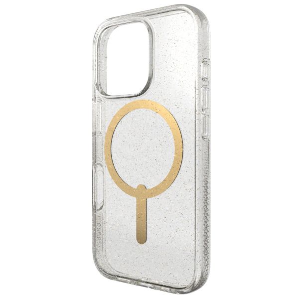 ZAGG Coque Milan Snap avec MagSafe iPhone 16 Pro - Gold Glitter