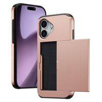imoshion Coque arrière avec porte-cartes Apple iPhone 17 - Rose Doré
