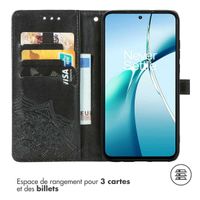 imoshion Etui de télephone Mandala Samsung Galaxy S25 Edge - Noir