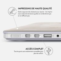 Burga Coque Rigide MacBook Pro 14 pouces (2021 / 2023 M3 chip / 2024 M4 chip) - A2442 / A2779 / A2918 / A3112 / A3185 / A3401 - Vanilla Sand