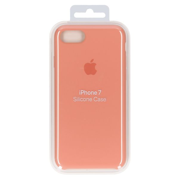Apple Coque en silicone Apple iPhone SE (2022 / 2020) / 8 / 7 - Flamingo