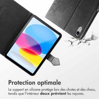 imoshion Coque tablette Apple iPad Air 11 pouces (2025) M3 / (2024) M2 / Air 5 (2022) / Air 4 (2020) - Noir