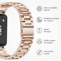 imoshion Bracelet en acier Samsung Galaxy Fit 3 - Rose Doré