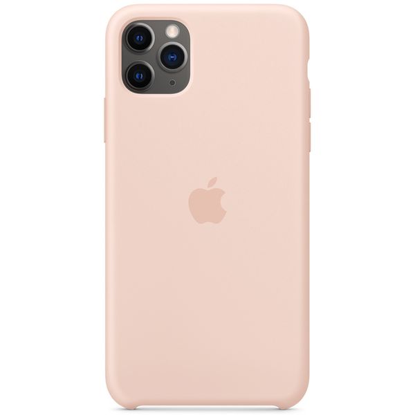 Apple Coque en silicone iPhone 11 Pro Max - Pink Sand