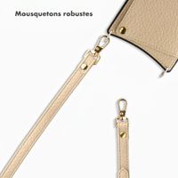Selencia Cordon de téléphone crossbody - Beige
