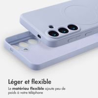 imoshion Coque Couleur avec MagSafe Samsung Galaxy S25 - Lilas