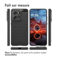 imoshion Coque Brushed Motorola Thinkphone 25 / Motorola Edge 50 Neo / Edge 60 Neo - Noir