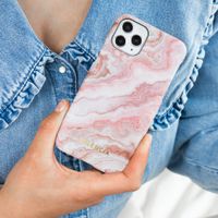 Selencia Coque Maya Fashion Samsung Galaxy A52(s) (5G/4G) - Marble Rose