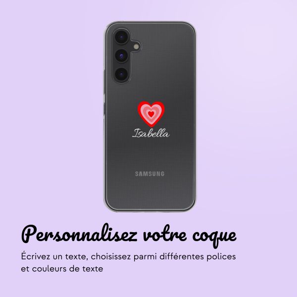 Coque avec votre propre photo et/ou texte Samsung Galaxy A54 (5G) - Hartje