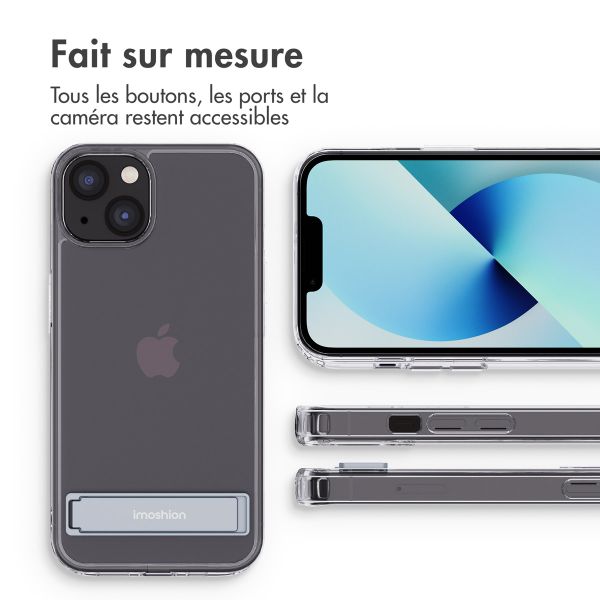 imoshion Coque Stand Apple iPhone 13 - Transparent