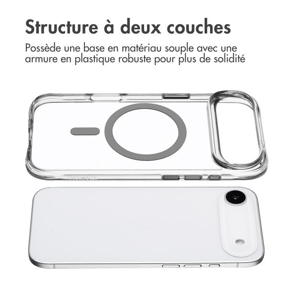 imoshion Coque Rugged Air MagSafe Apple iPhone Air - Transparent