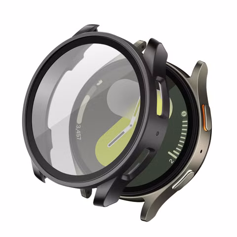 imoshion Coque rigide à couverture complète Samsung Galaxy Watch 7 - 44 mm - Noir