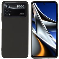 imoshion Coque Couleur Xiaomi Poco X4 Pro 5G - Noir